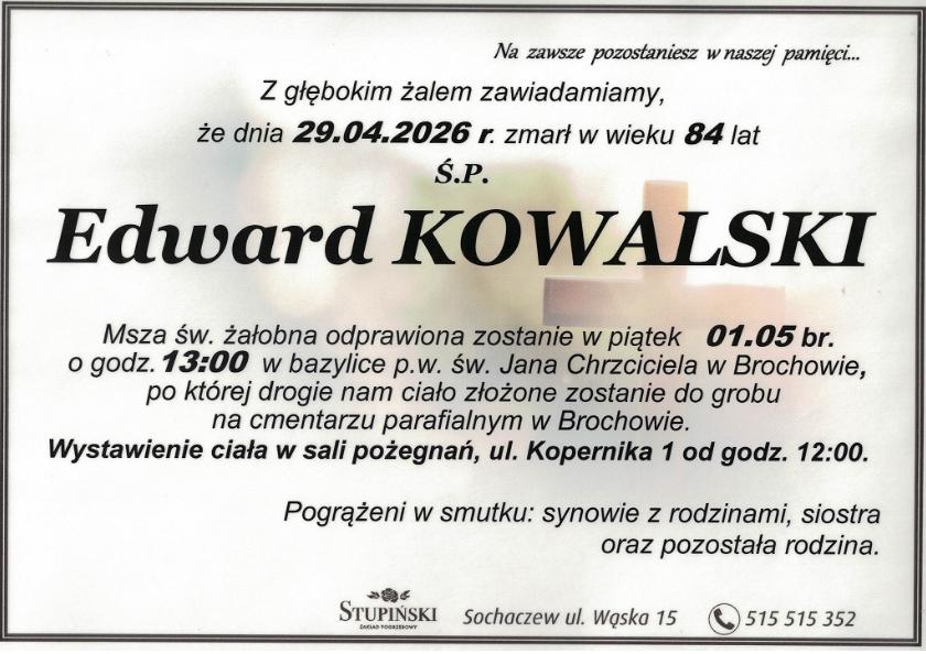 Edward Kowalski
