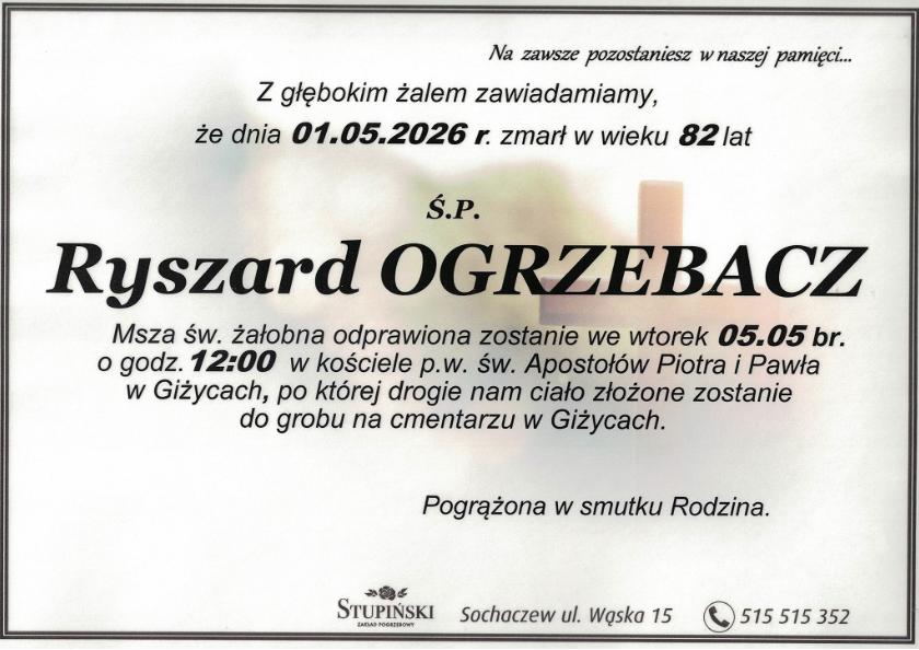 Ryszard Ogrzebacz
