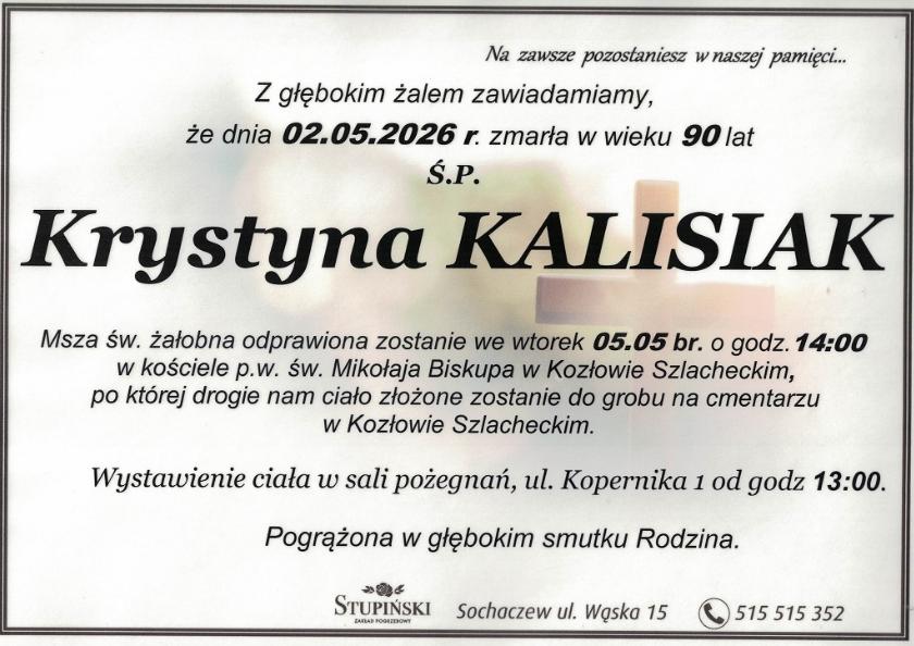 Krystyna Kalisiak