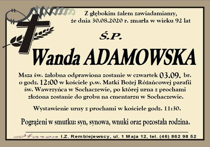 Wanda Adamowska 