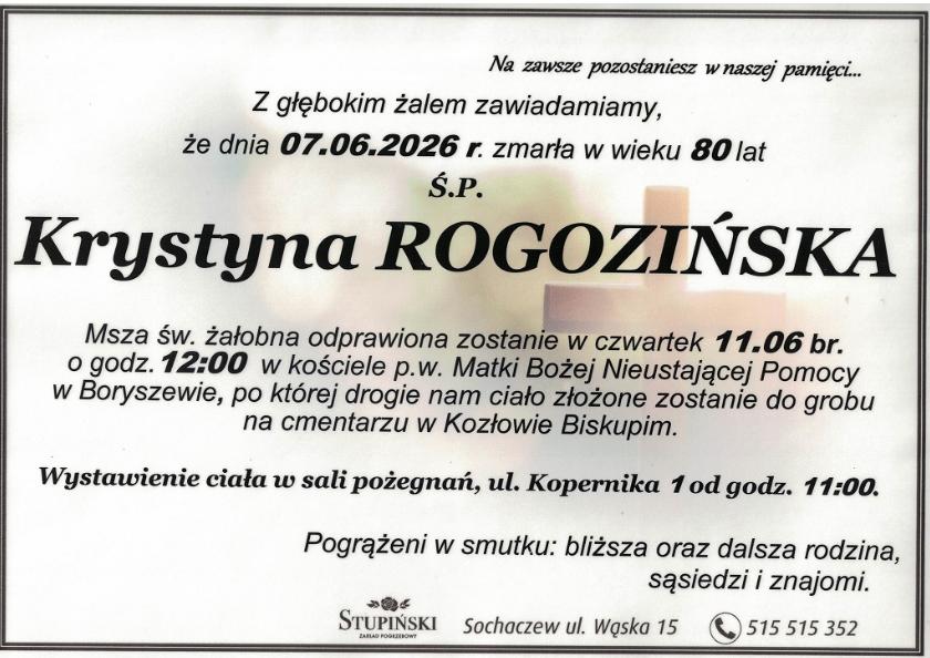 Krystyna Rogozińska