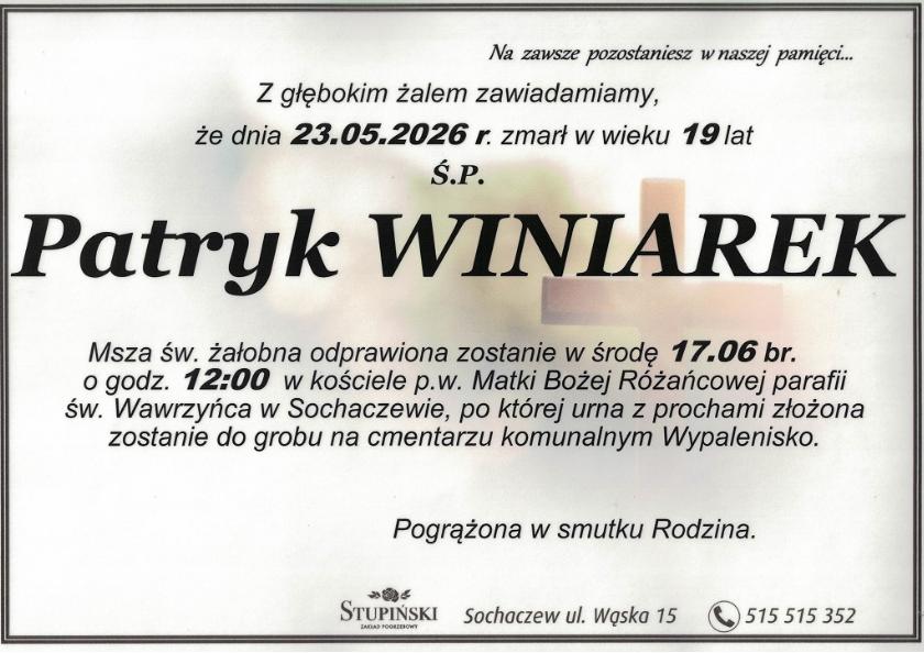 Patryk Winiarek