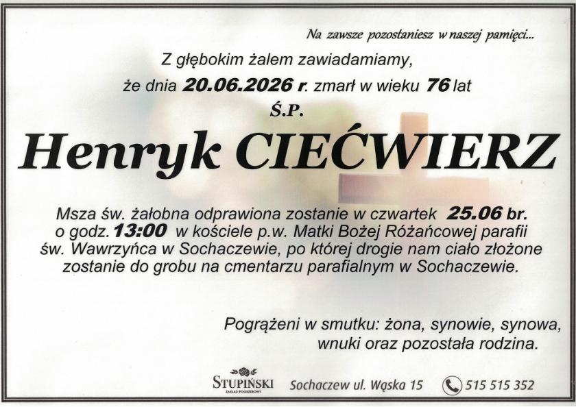 Henryk Ciećwierz