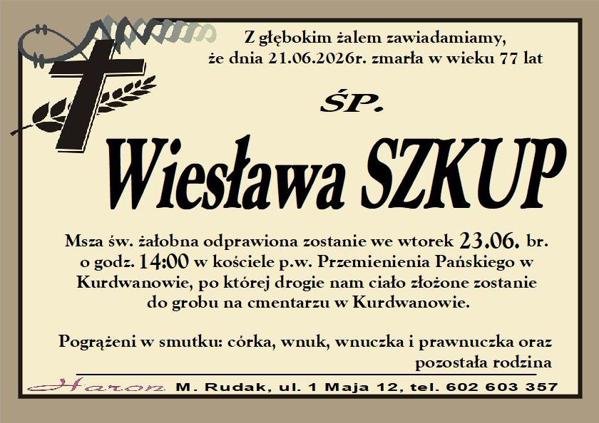 Wiesława Szkup