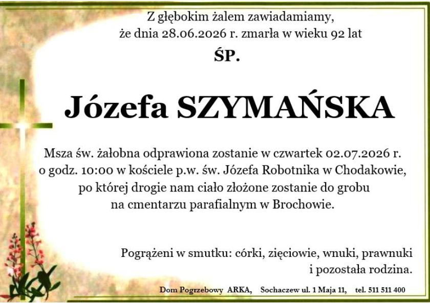 Józefa Szymańska
