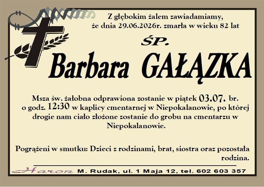 Barbara Gałązka