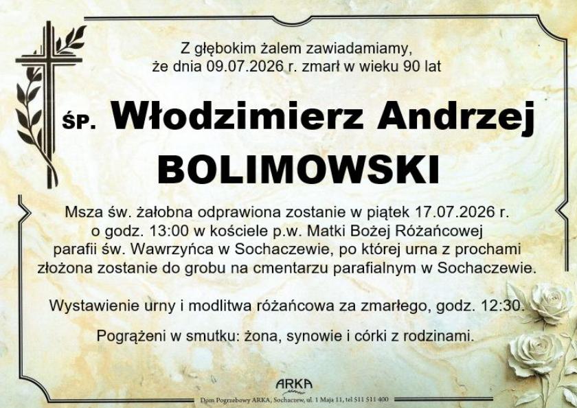 Włodzimierz Andrzej Bolimowski
