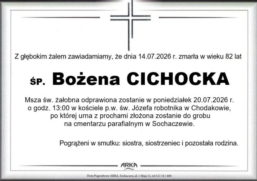 Bożena Cichocka