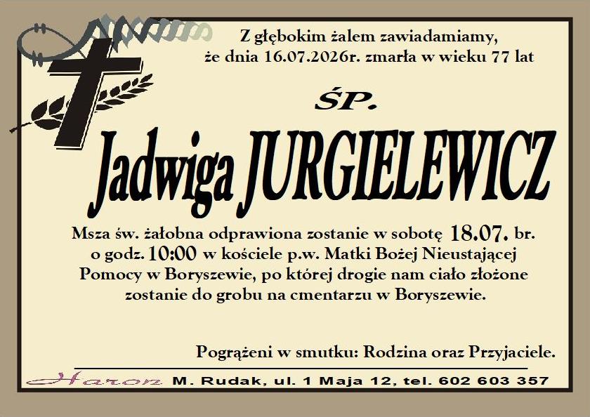 Jadwiga  Jurgielewicz