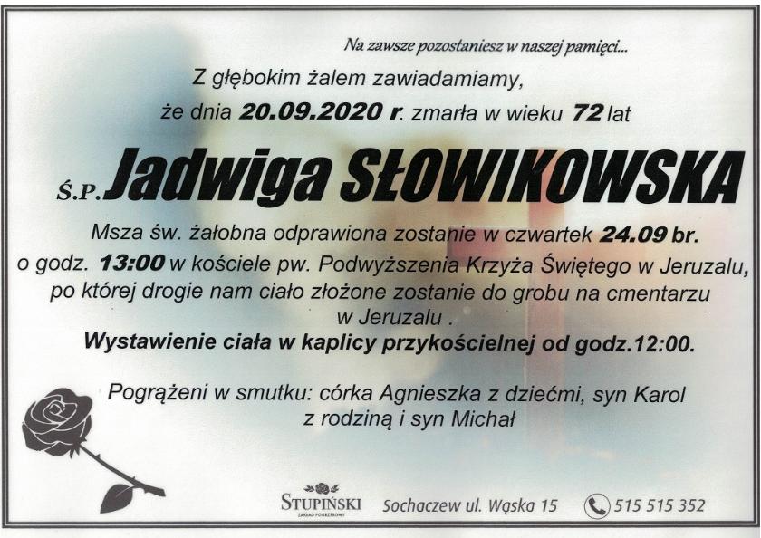 Jadwiga Słowikowska