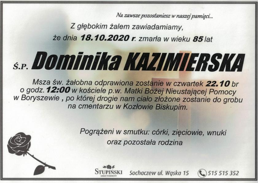 Dominika Kazimierska