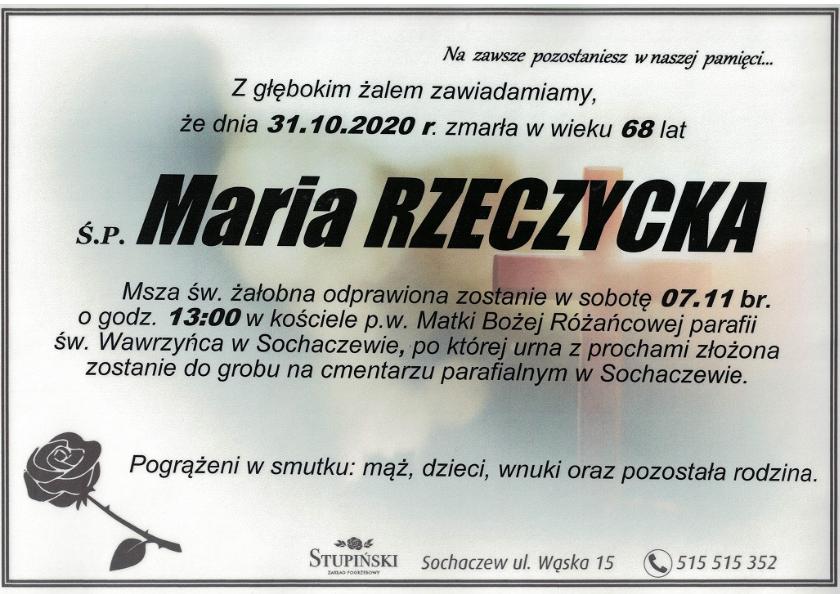 Maria Rzeczycka