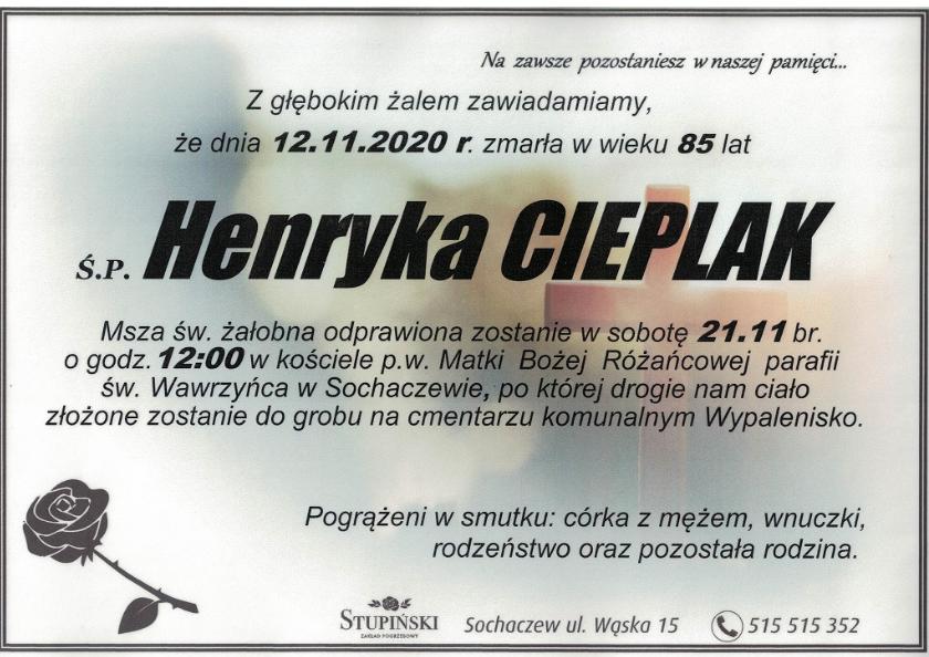 Henryka Cieplak
