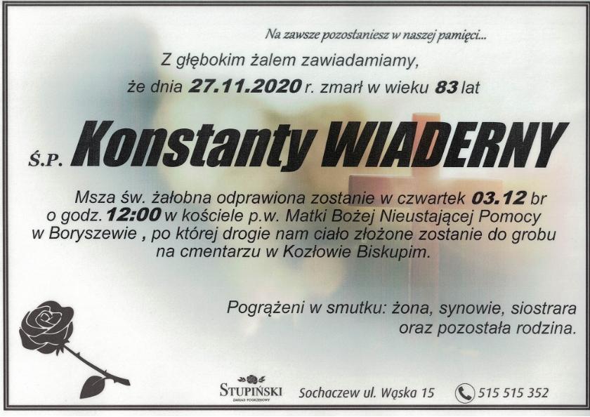 Konstanty Wiaderny