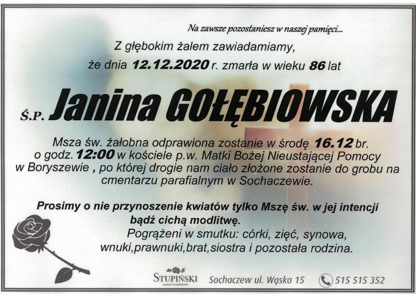 Janina Gołębiowska