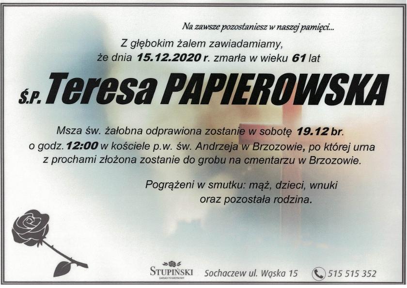Teresa Papierowska