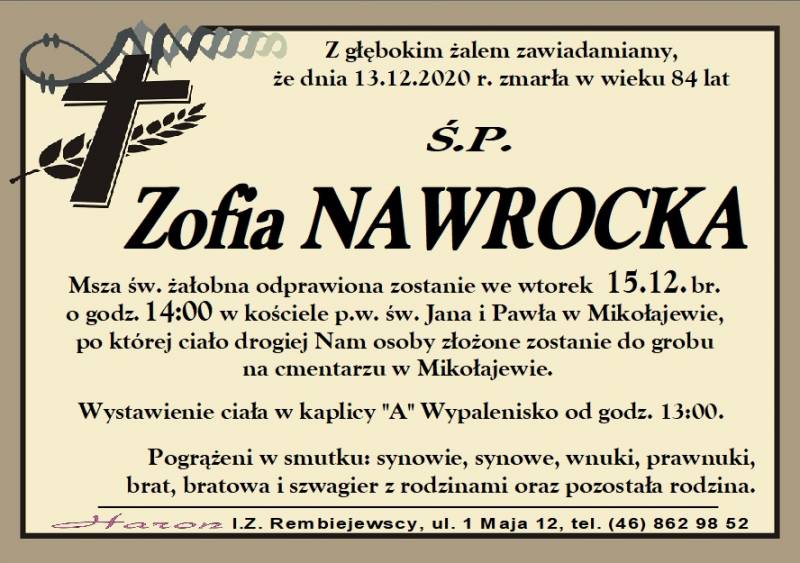 Zofia Nawrocka