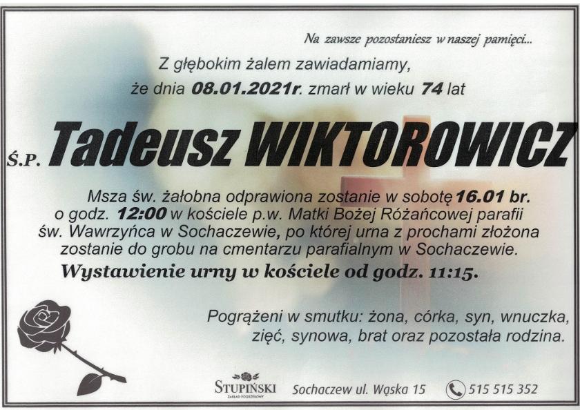 Tadeusz Wiktorowicz
