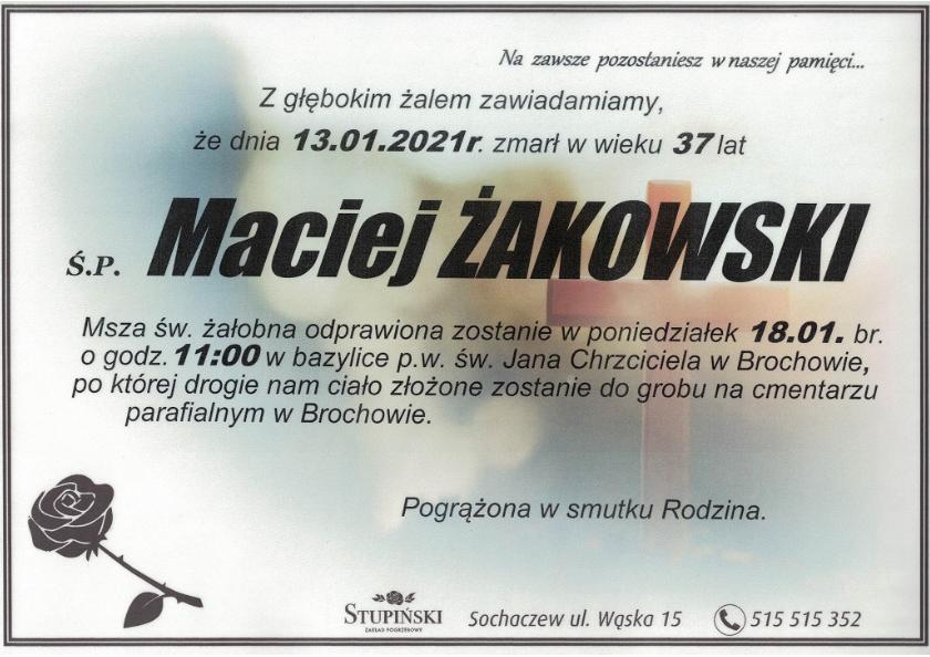 Maciej Żakowski