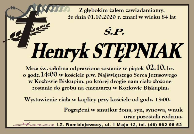 Henryk Stępniak