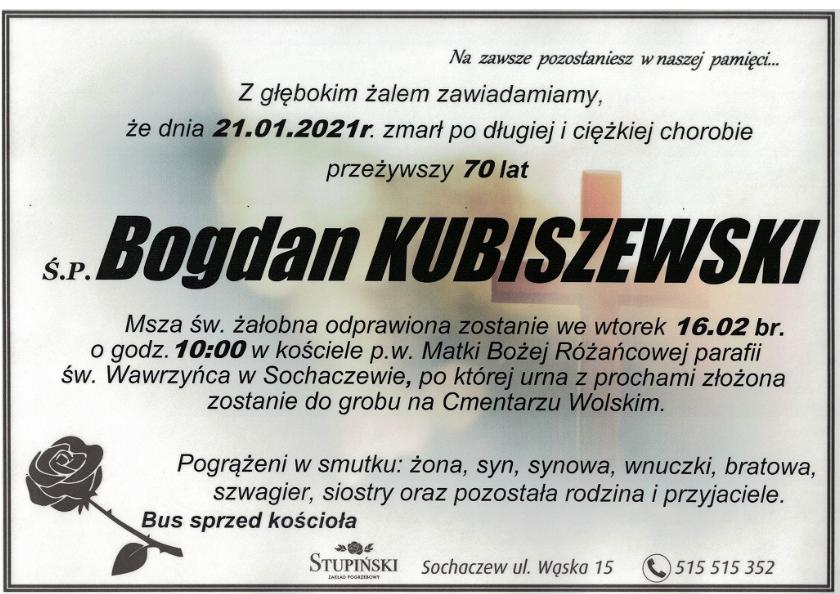Bogdan Kubiszewski