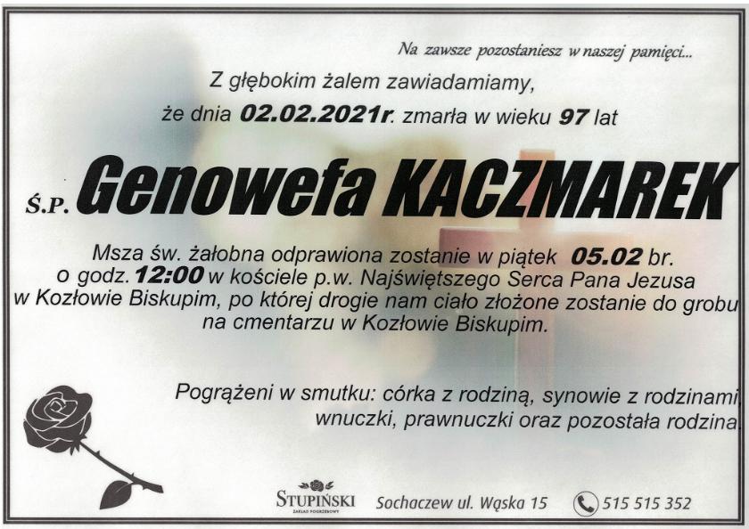 Genowefa Kaczmarek