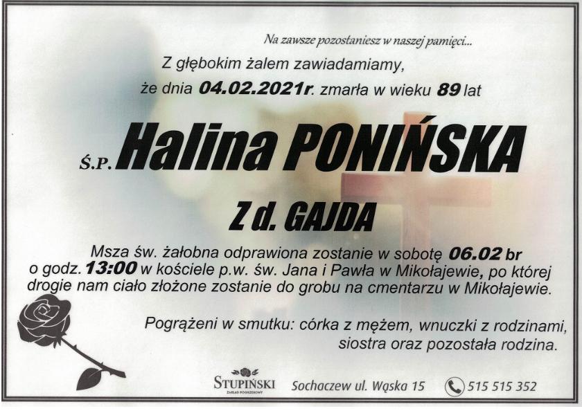 Halina Panińska 
