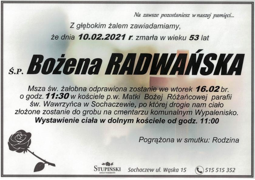 Bożena Radwańska