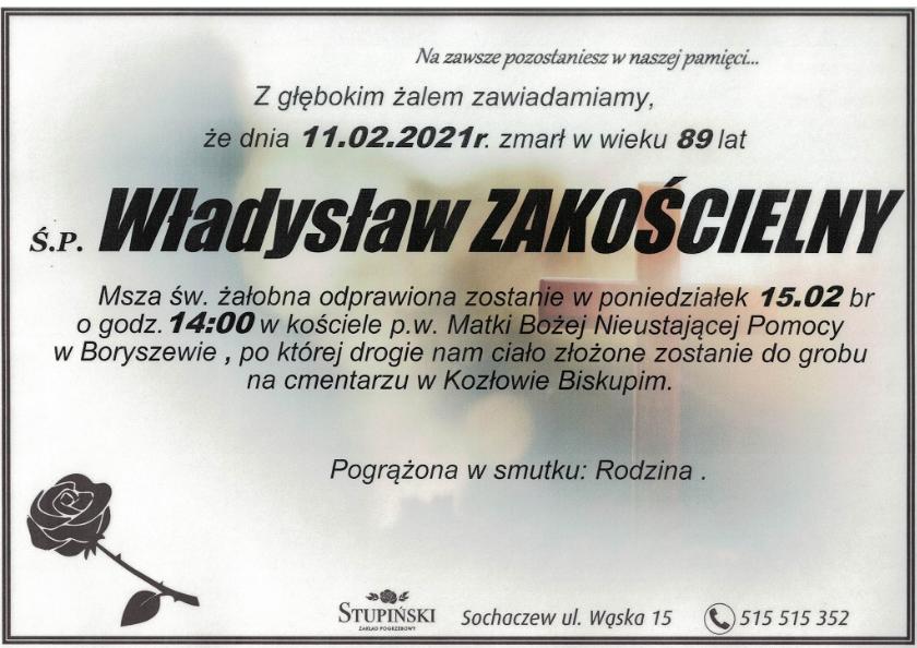 Władysław Zakościelny