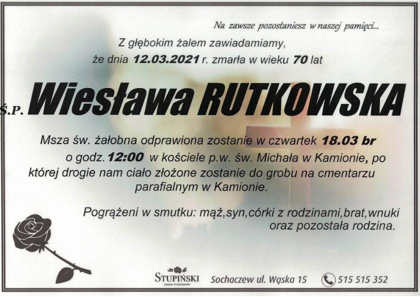 Wiesława Rutkowska