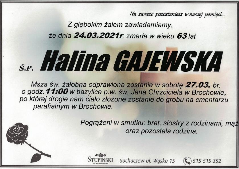 Halina Gajewska