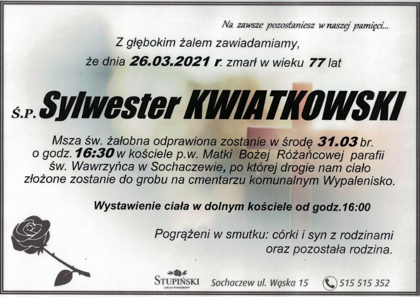 Sylwester Kwiatkowski