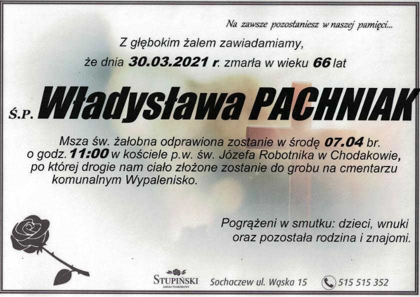 Pachniak Władysława 