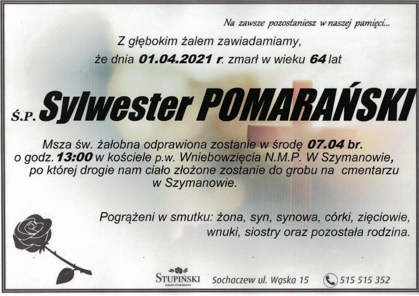Sylwester Pomarański