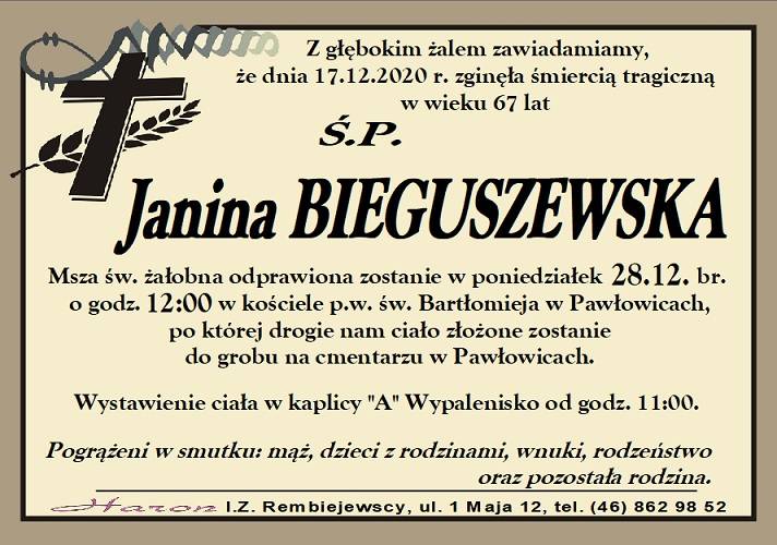 Janina Bieguszewska 