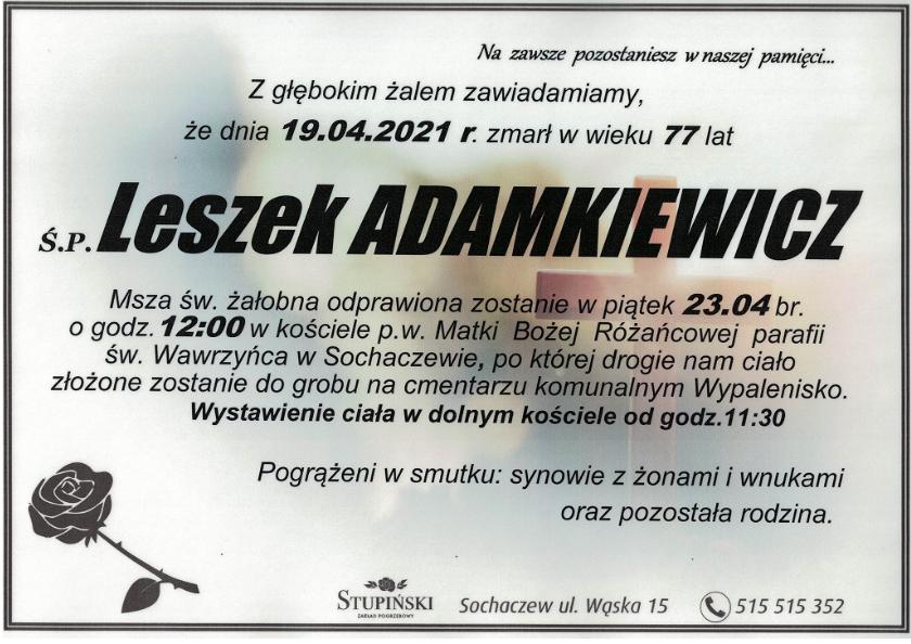 Leszek Adamkiewcz