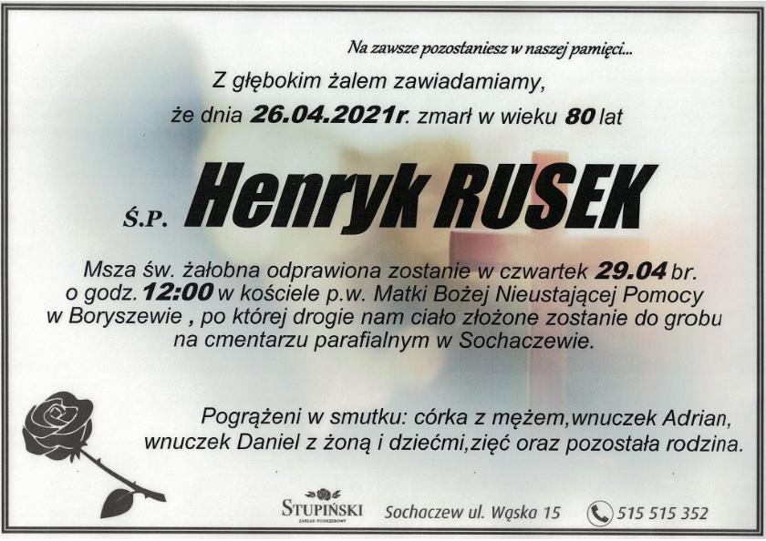 Henryk Rusek