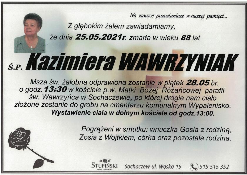 Kazimiera Wawrzyniak