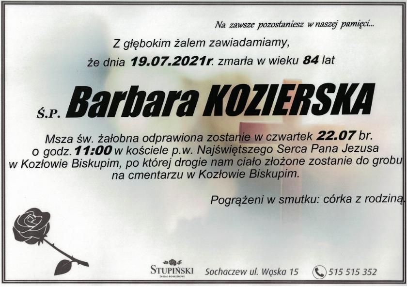 Barbara Kozierska