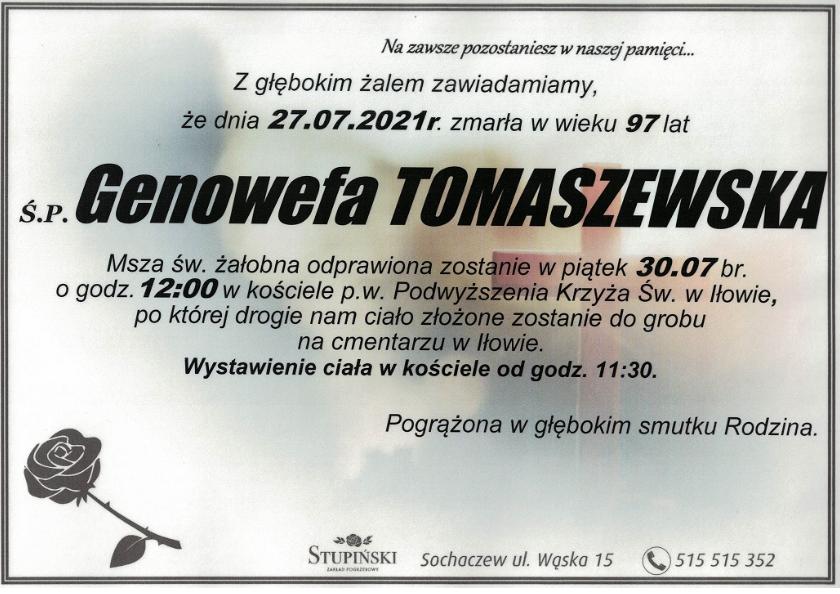 Genowefa Tomaszewska