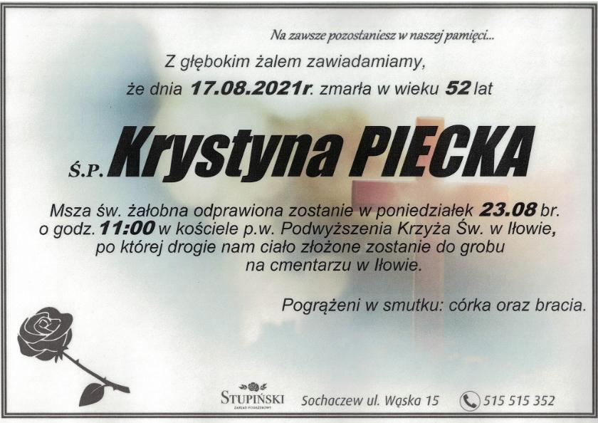 Krystyna Piecka