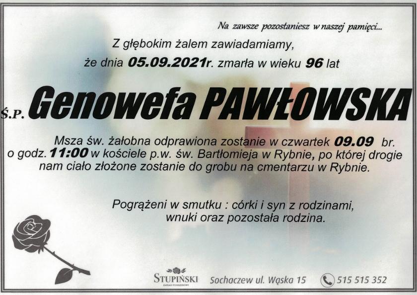 Genowefa Pawłowska