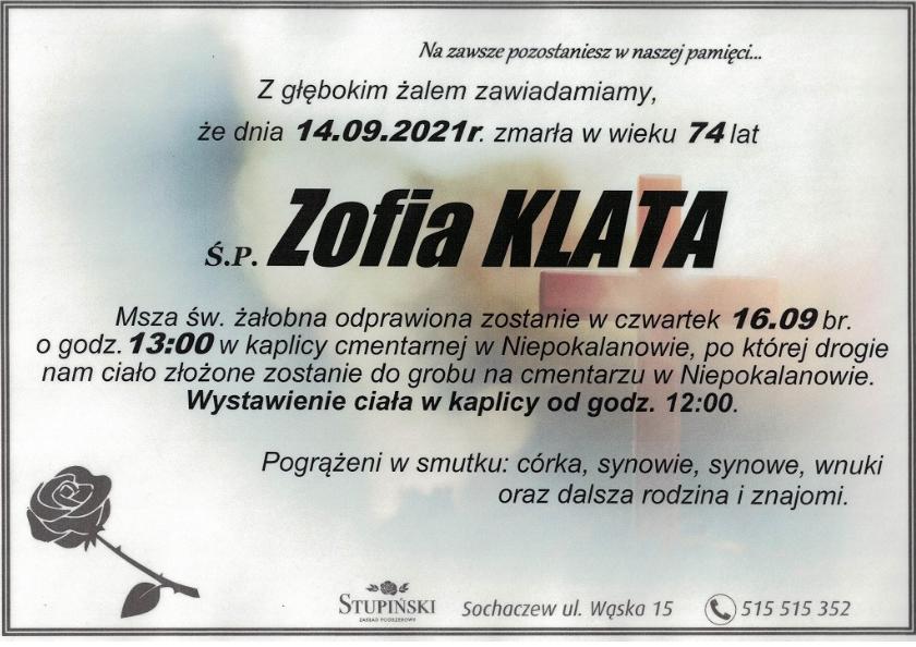 Zofia Klata