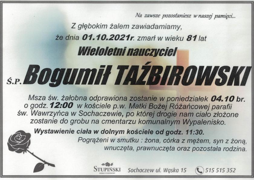 Bogumił Taźbirowski