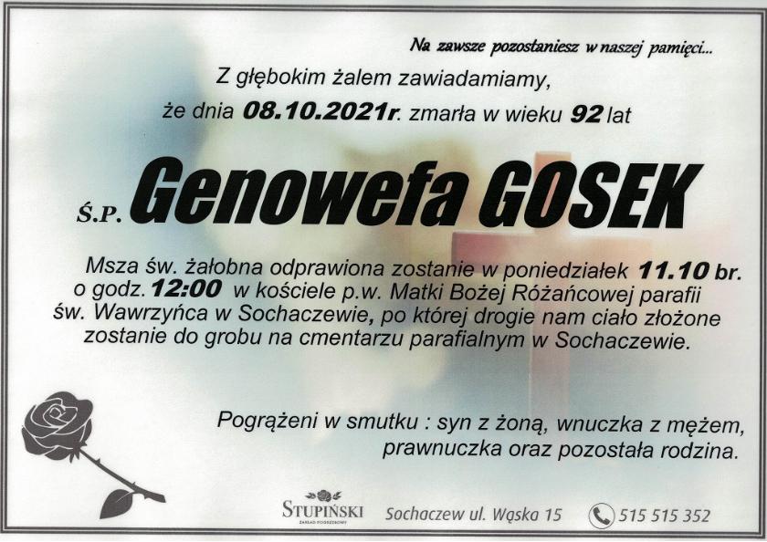 Genowefa Gosek