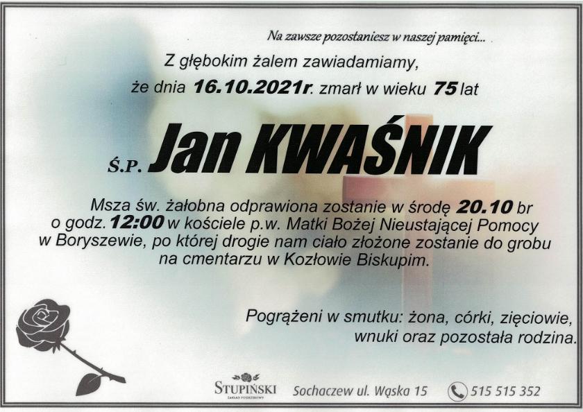 Jan Kwaśnik