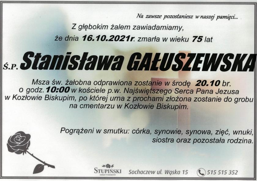 Stanisława Gałuszewska