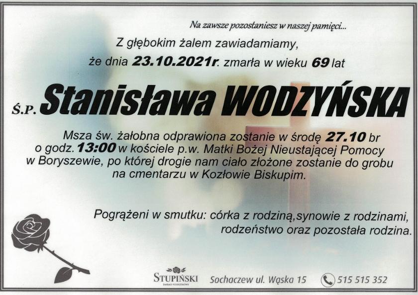 Stanisława Wodzyńska