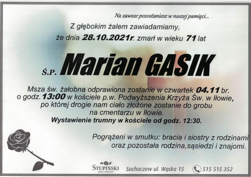 Marian Gasik