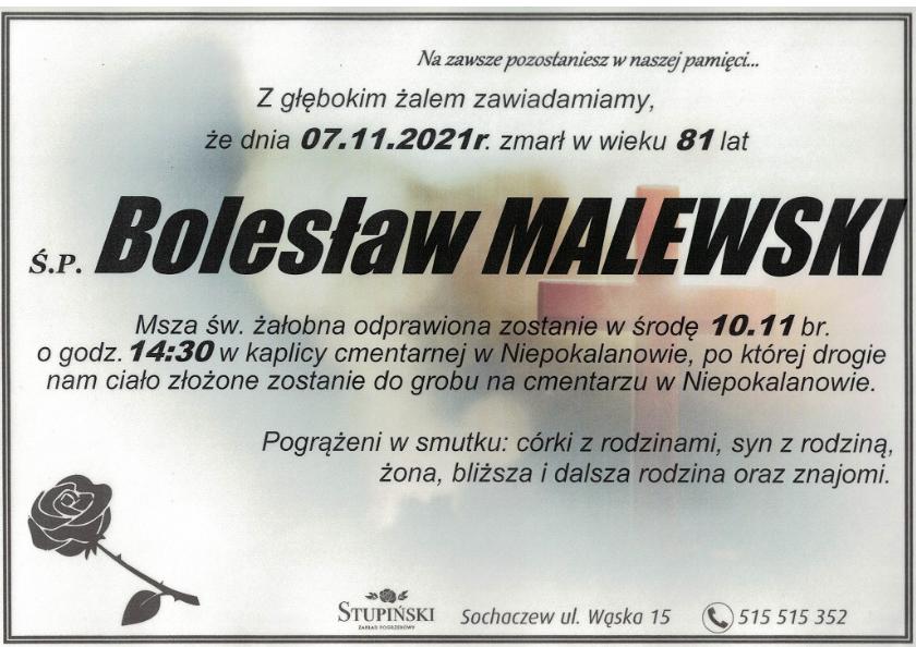 Bolesław Malewski